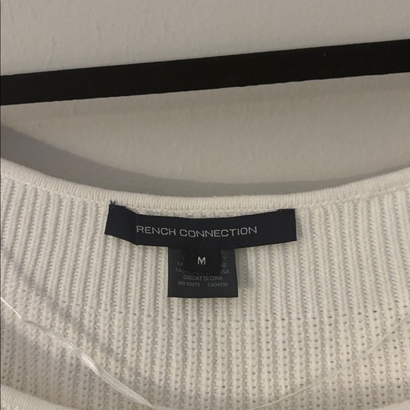 French Connection Juliet Mozart Floral Sleeve Sweater size medium - Picture 3 of 5